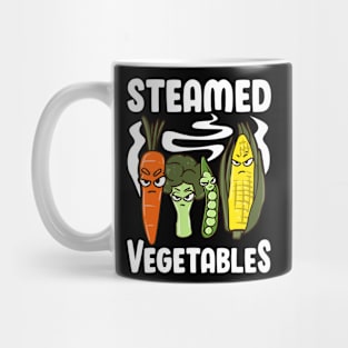 Steamed Vegetables Funny Pun For Vegans Mug